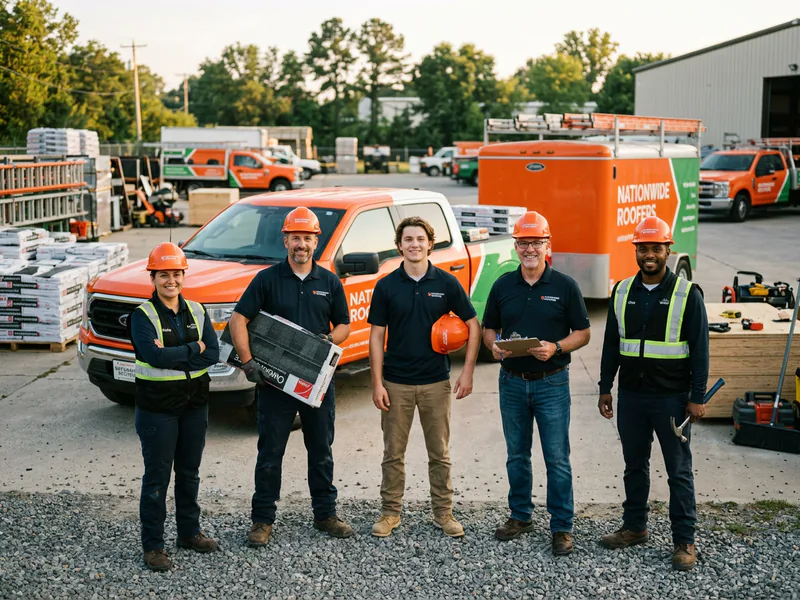 Natiowide Roofers - roof installation in Wilson near me